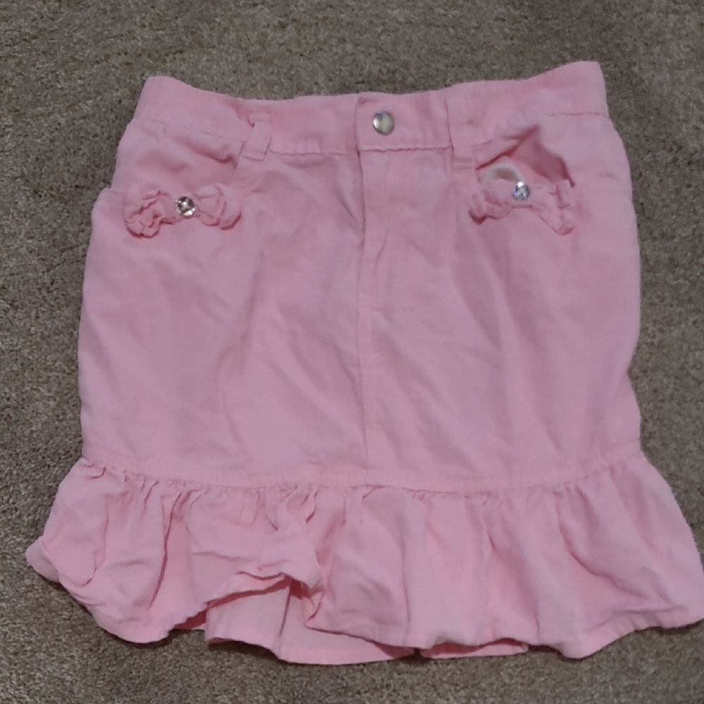 Gymboree Light Pink Ruffled Mini Skirt